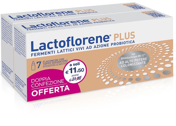 LACTOFLORENE PLUS BIPACK 7 FLACONI 140 ML - Metafarm