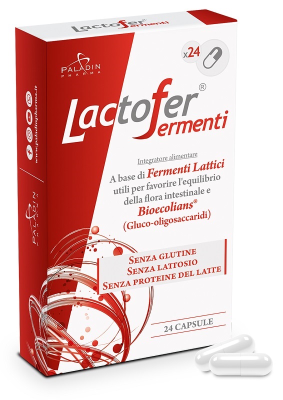 LACTOFER FERMENTI 24 CAPSULE - Metafarm