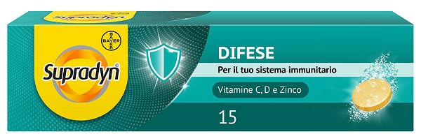 SUPRADYN DIFESE 15 COMPRESSE EFFERVESCENTI - Metafarm