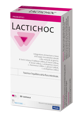 LACTICHOC 20 CAPSULE - Metafarm