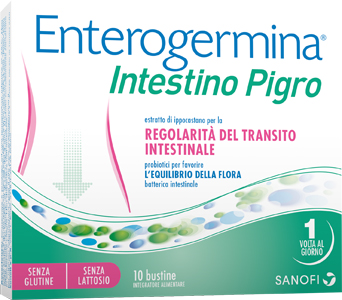 ENTEROGERMINA INTESTINO PIGRO 10 BUSTINE - Metafarm