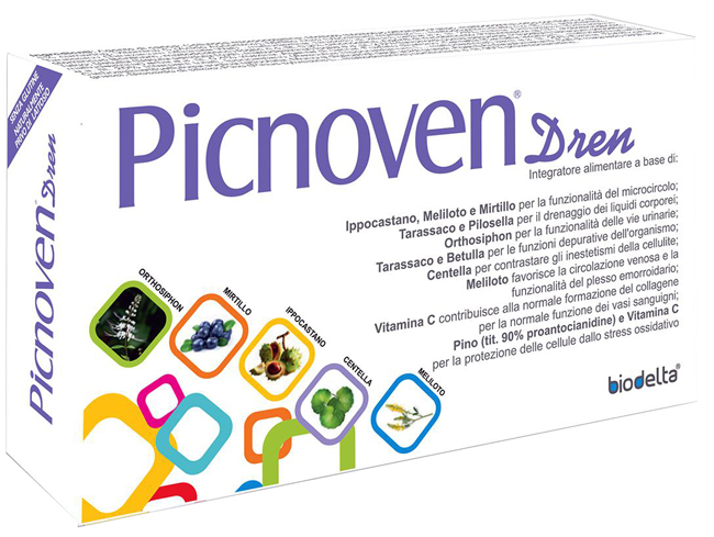 PICNOVEN DREN 100 COMPRESSE 62 G - Metafarm