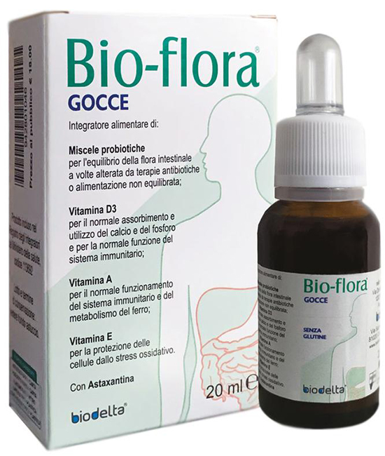 BIOFLORA GOCCE 20 ML - Metafarm