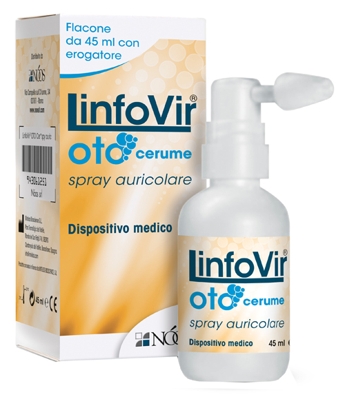 LINFOVIR OTO CERUME SPRAY AURICOLARE 45 ML - Metafarm