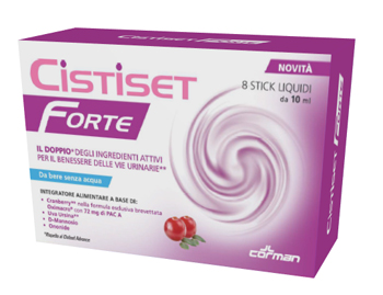 CISTISET FORTE 8 STICK DA 10 ML - Metafarm