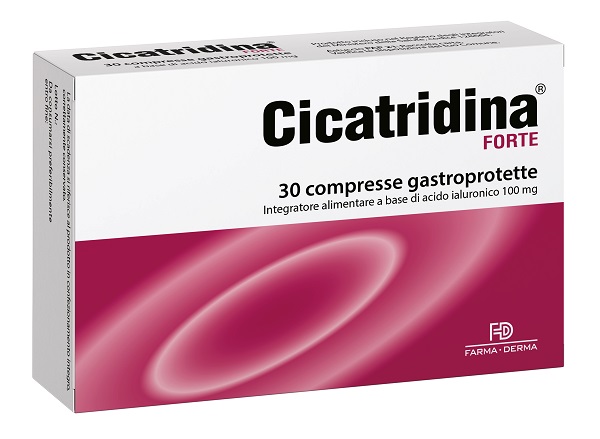 CICATRIDINA FORTE 30 COMPRESSE - Metafarm
