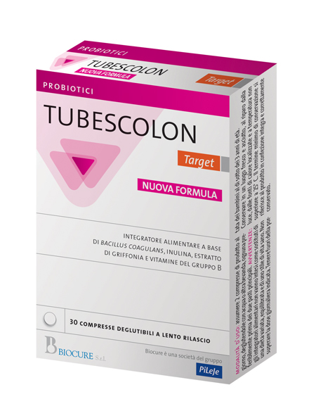 TUBESCOLON TARGET 30 COMPRESSE NUOVA FORMULA - Metafarm
