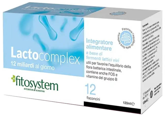 LACTOCOMPLEX 12 FLACONCINI - Metafarm