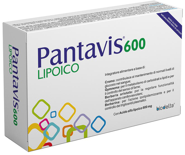 PANTAVIS 600 LIPOICO 30 COMPRESSE - Metafarm