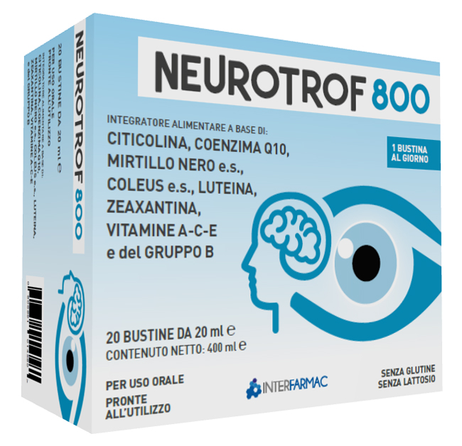 NEUROTROF 800 20 BUSTINE 20 ML - Metafarm