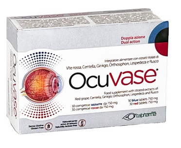 OCUVASE 30 + 30 COMPRESSE - Metafarm