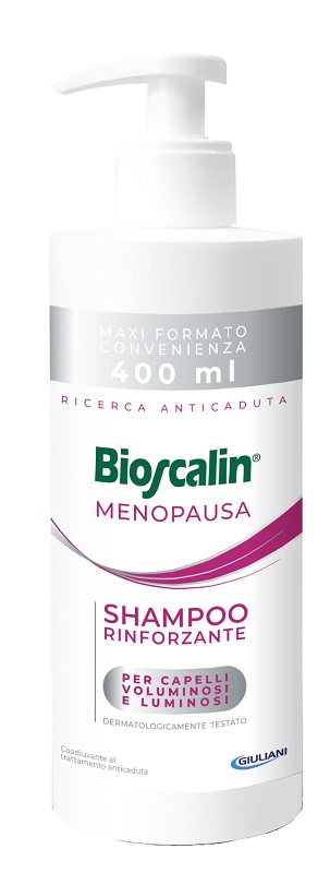 BIOSCALIN MENOPAUSA SHAMPOO RINFORZANTE 400 ML - Metafarm