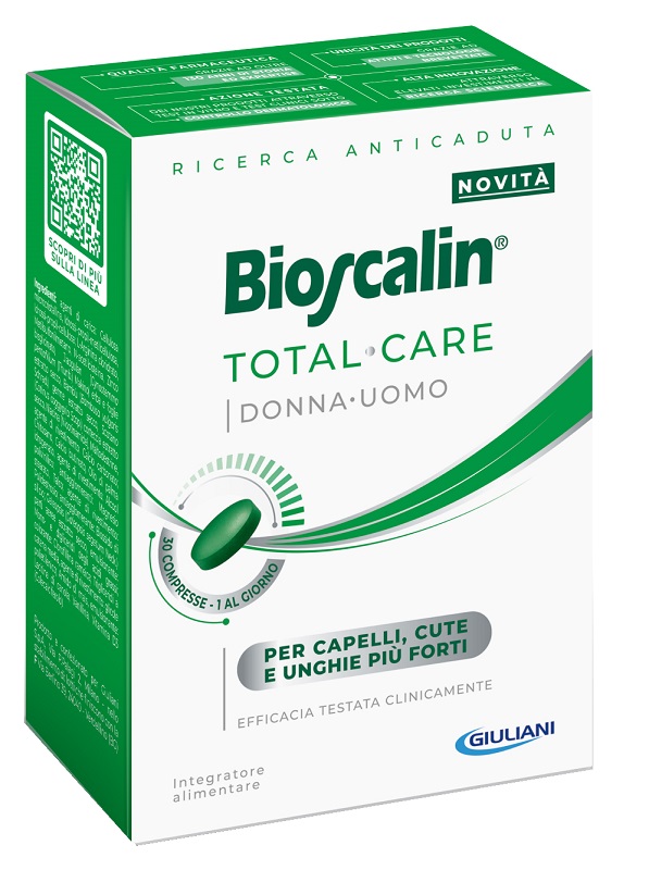 BIOSCALIN TOTAL CARE 30 COMPRESSE - Metafarm