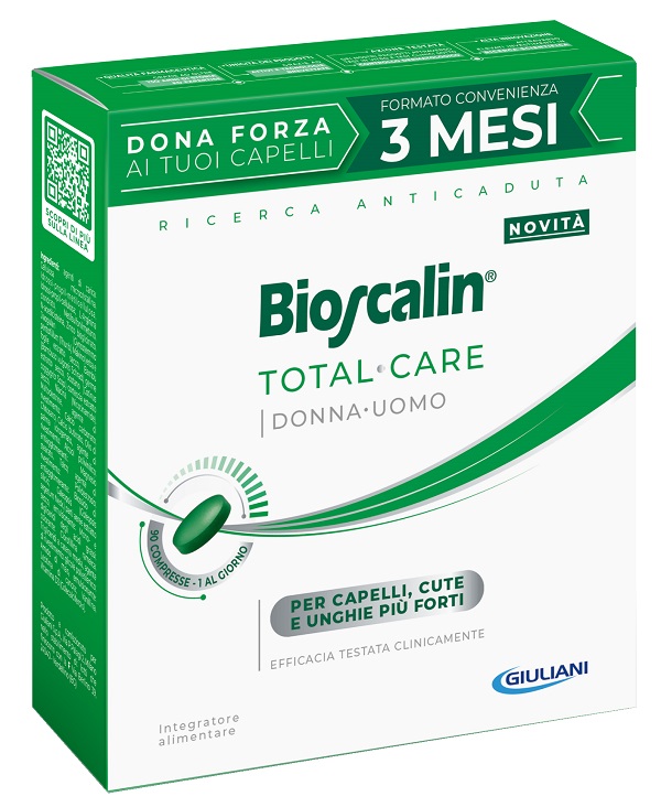BIOSCALIN TOTAL CARE 90 COMPRESSE - Metafarm