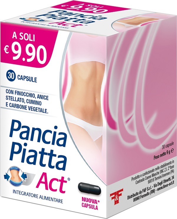 PANCIA PIATTA ACT 30 CAPSULE - Metafarm
