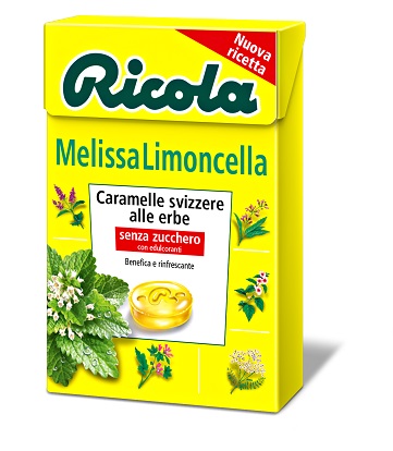 RICOLA MELISSA LIMONCELLA SENZA ZUCCHERO 50 G - Metafarm