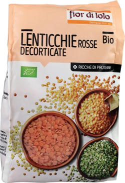 LENTICCHIE PICCOLE ROSSE DECORTICATE BIO 400 G - Metafarm