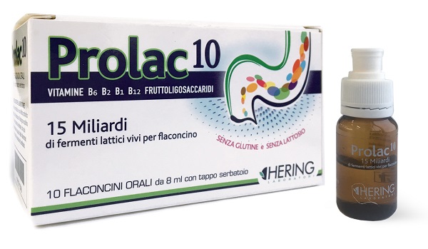 PROLAC10 FERMENTI LATTICI 15 MILIARDI 10 FLACONCINI 8 ML - Metafarm