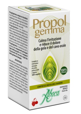 PROPOLGEMMA BAMBINI 45 COMPRESSE OROSOLUBILI 480 MG - Metafarm