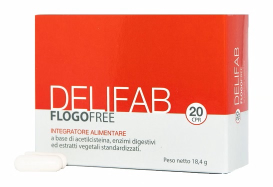DELIFAB FLOGOFREE 20 COMPRESSE - Metafarm