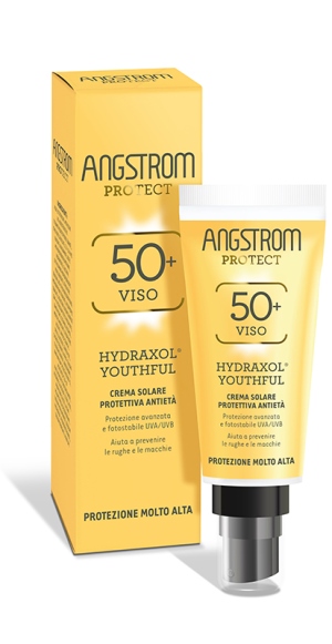 ANGSTROM PROTECT YOUTHFUL TAN CREMA SOLARE ULTRA PROTEZIONE ANTI ETA' 50+ 40 ML - Metafarm