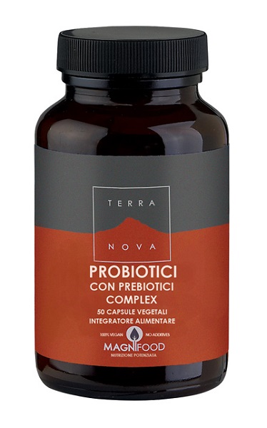 TERRANOVA PROBIOTICI CON PREBIOTICI COMPLEX 50 CAPSULE VEGETALI - Metafarm