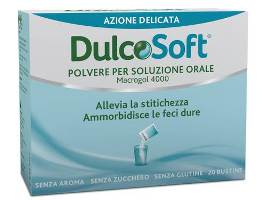 DULCOSOFT POLVERE PER SOLUZIONE ORALE 20 BUSTINE - Metafarm