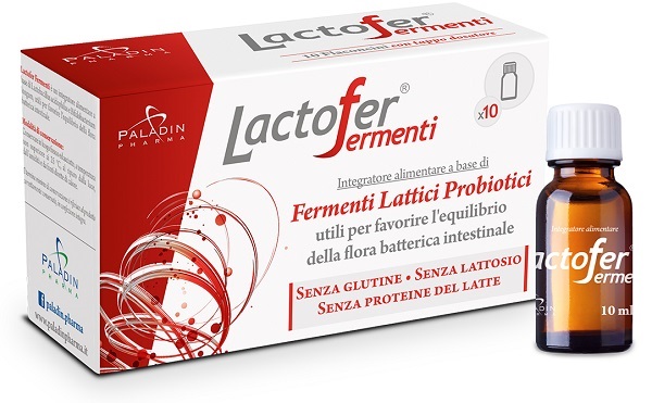 LACTOFER FERMENTI 10 FLACONCINI 10 ML - Metafarm