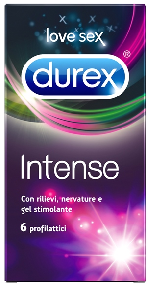 DUREX INTENSE ORGASMIC CONDOM 6 PEZZI - Metafarm