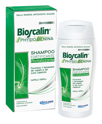 BIOSCALIN PHYSIOGENINA SHAMPOO FORTIFICANTE RIVITALIZZANTE 200 ML - Metafarm