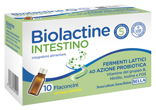BIOLACTINE INTESTINO 5MLD 10 FLACONCINI 9 ML - Metafarm