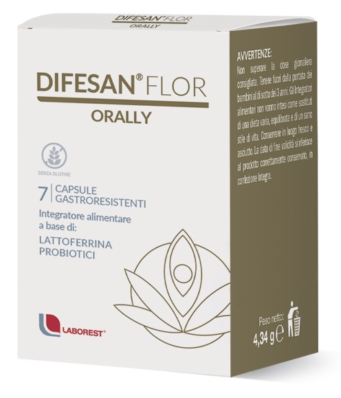 DIFESAN FLOR ORALLY 7 CAPSULE - Metafarm