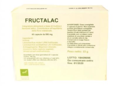 FRUCTALAC 60 CAPSULE - Metafarm