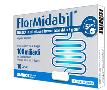 FLORMIDABIL RICARICA 10 CAPSULE - Metafarm