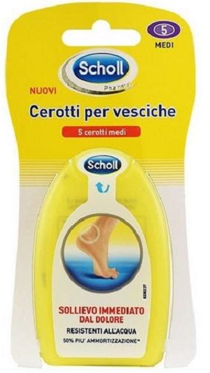 SCHOLL CEROTTI PER VESCICHE MEDIO 5 PEZZI - Metafarm
