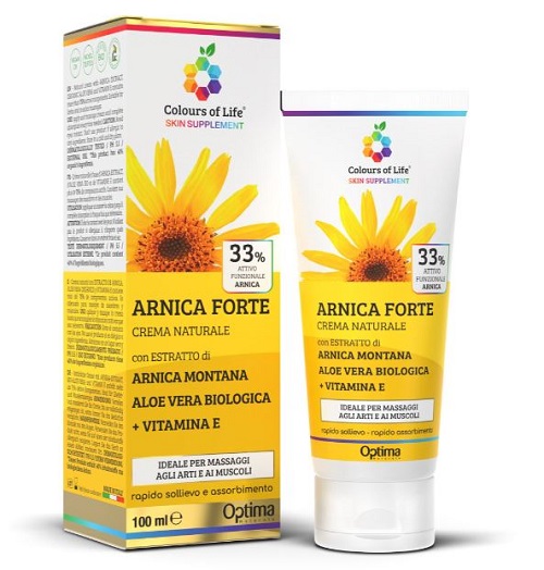 COLOURS OF LIFE SKIN SUPPLEMENT ARNICA FORTE 33% CREMA 100 ML - Metafarm