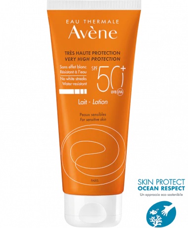 EAU THERMALE AVENE SOLARE LATTE SPF50+ 100 ML NUOVA FORMULA - Metafarm