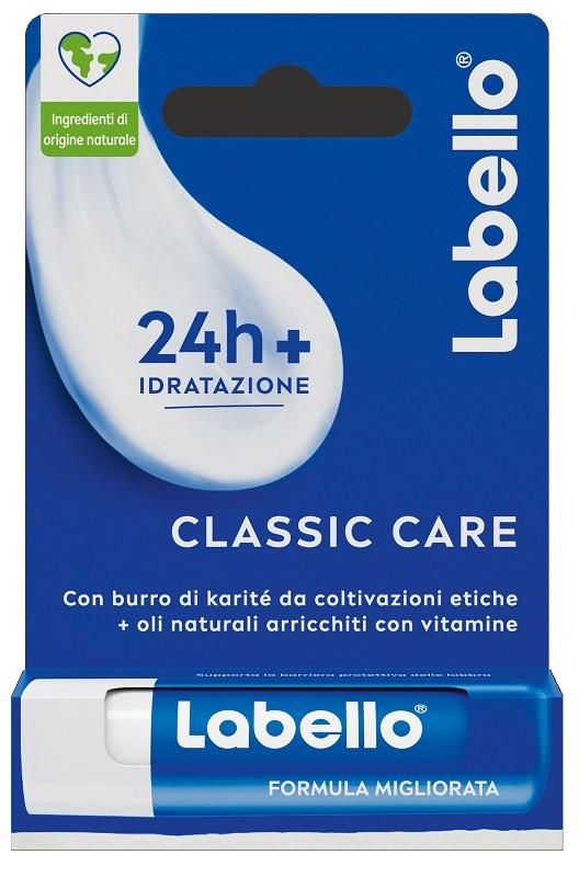 LABELLO CLASSIC CARE STICK 24H IDRATAZIONE FONDENTE SULLE LABBRA 5,5 ML - Metafarm