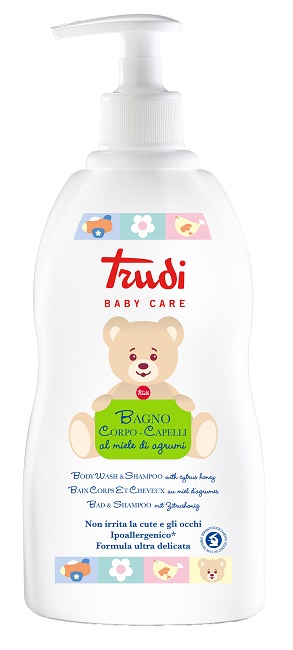 TRUDI BABY CARE BAGNO CORPO/CAPELLI 500 ML - Metafarm
