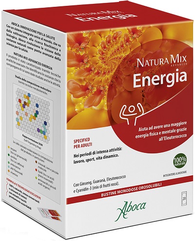 NATURA MIX ADVANCED ENERGIA 20 BUSTINE - Metafarm