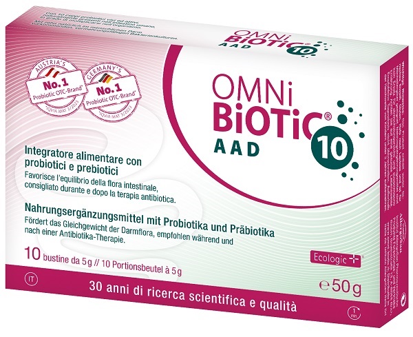 OMNI BIOTIC 10 AAD 10 BUSTINE DA 5 G - Metafarm