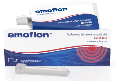 EMOFLON POMATA RETTALE TUBETTO 25 G CON APPLICATORE - Metafarm