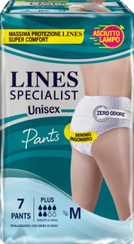LINES SPECIALIST PANTS PLUS UNISEX M 7 PEZZI - Metafarm