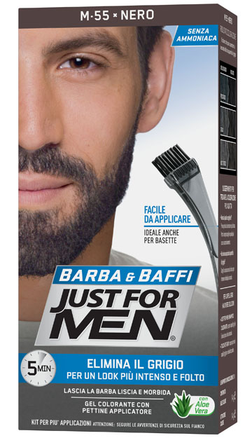 JUST FOR MEN BARBA & BAFFI M55 NERO 51 G - Metafarm