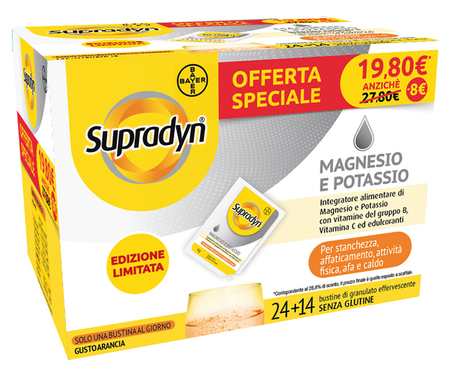 SUPRADYN MAGNESIO E POTASSIO LIMITED EDITION 14 + 24 BUSTINE - Metafarm