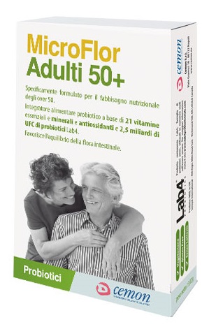 MICROFLOR ADULTI 50+ 30 CAPSULE - Metafarm