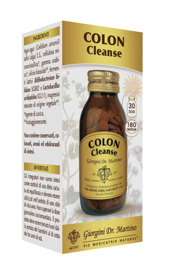 COLON CLEANSE 180 PASTIGLIE - Metafarm