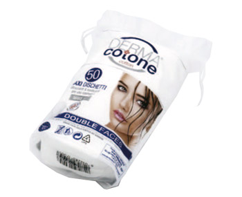DERMACOTONE MAXI DISCHETTO OVALE 50 PEZZI - Metafarm