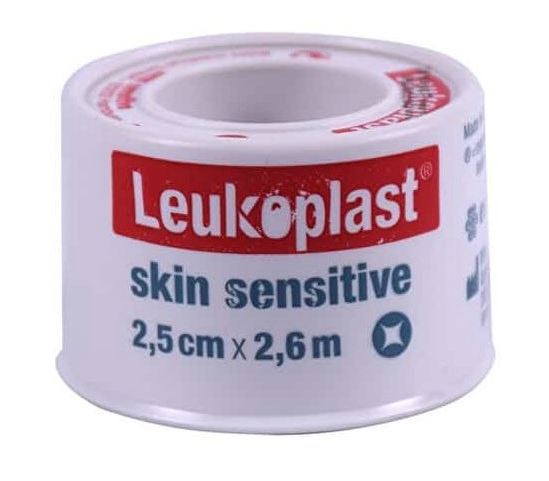 LEUKOPLAST SKIN SENSITIVE CEROTTO SU ROCCHETTO CON MASSA ADESIVA IN SILICONE M2,6 X 2,5CM 1 PEZZO - Metafarm