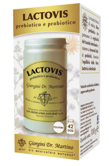LACTOVIS PREBIOTICO PROBIOTICO 100 G - Metafarm